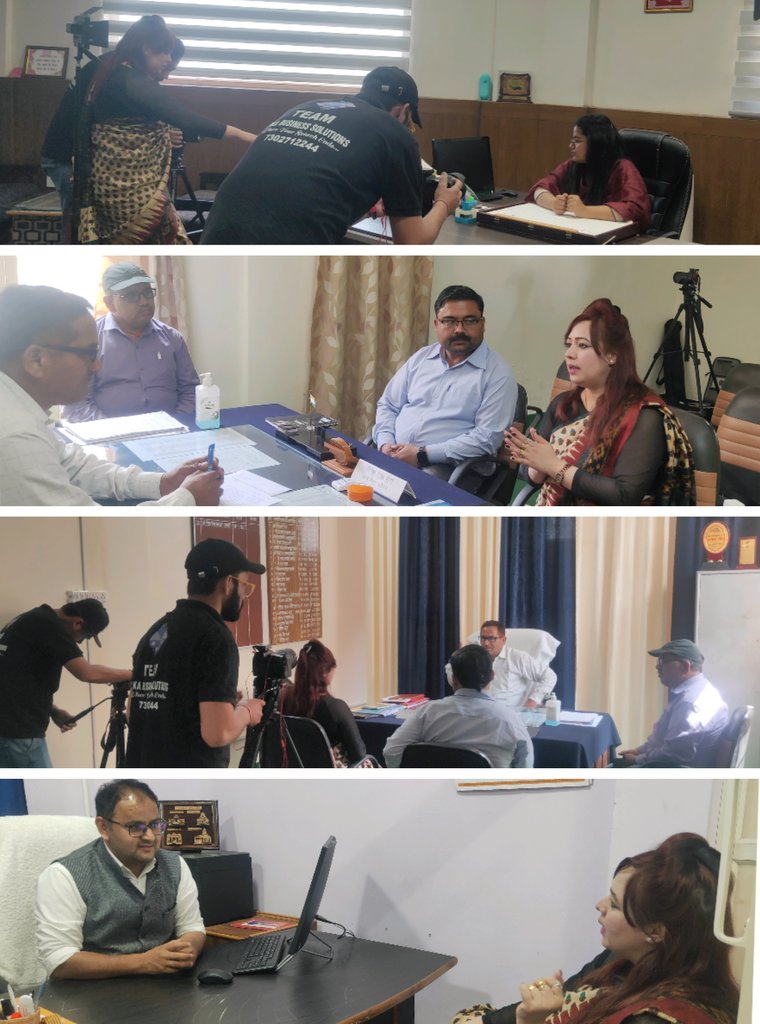 REAPUttarakhand's tweet photo. REAPPauri: Today, Dr. #Kanchan_Negi, Consultant-KM, PMU, #UGVS_REAP visited #Pauri_Garhwal district & recorded the bites of #CDO, #PD_DRDA, #DPM_REAP, #AM_Sales, #DTE_USRLM, & #BDO_Pauri for the purpose of making a #video_documentary of the #REAP_Project… https://t.co/kM69wyJXT1