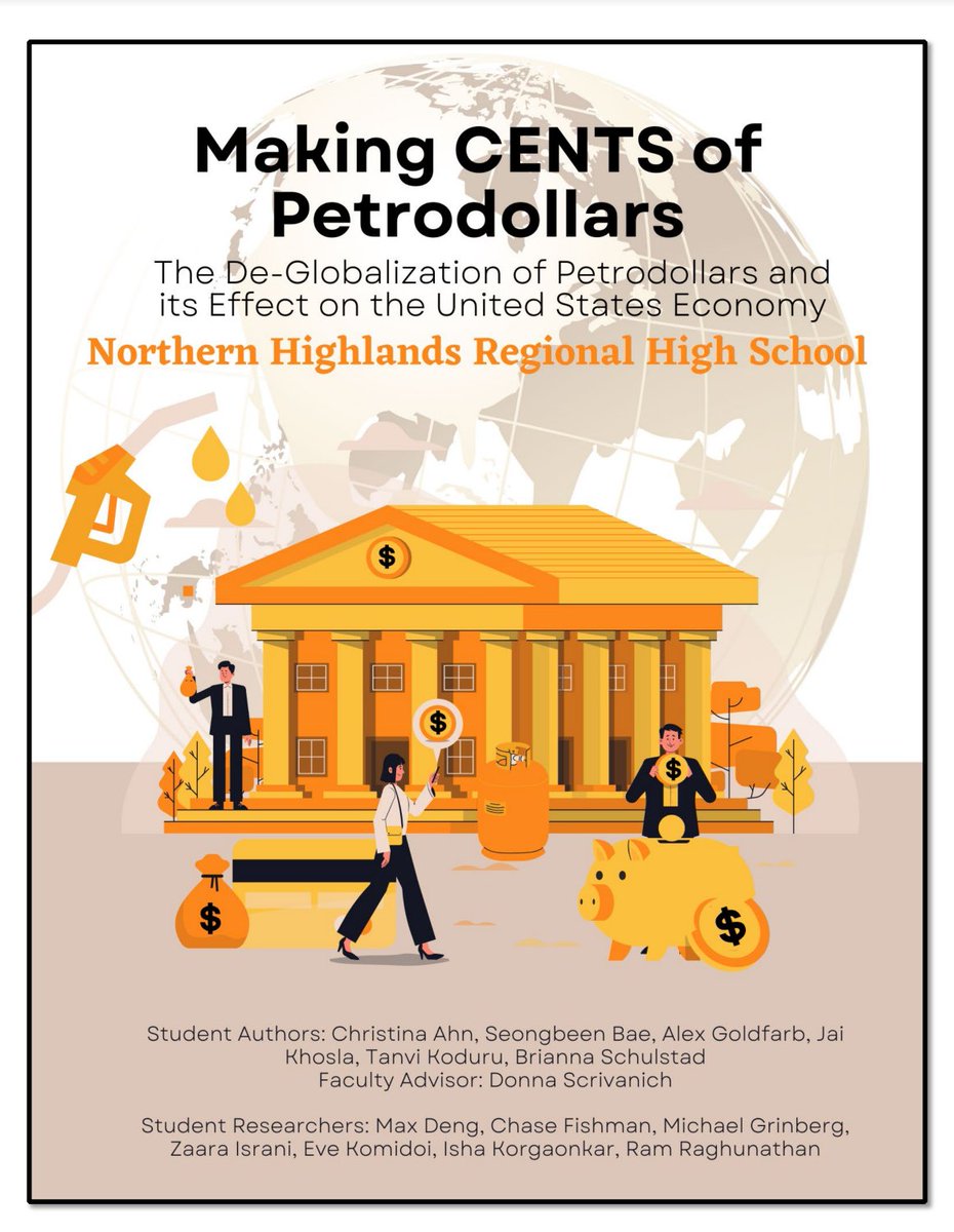 CONGRATULATIONS to Mrs. Scrivanich's NH Fed Challenge Team on being selected by the NY Federal Reserve Bank to be published in their 2023 publication of the Journal of Future Economists! #FedChallenge #FutureEconomists #GoHighlands