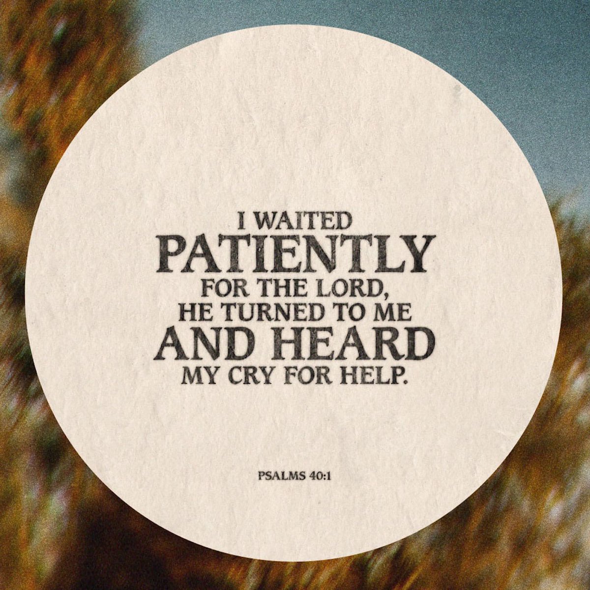 The scripture reading for today is Psalm 40. The scripture of the day is Psalm 40:1.

#family #wewelcomeyou #scriptureoftheday #weloveourchurch #impact #ScriptureReading #prayerjournal #yearofencouragement