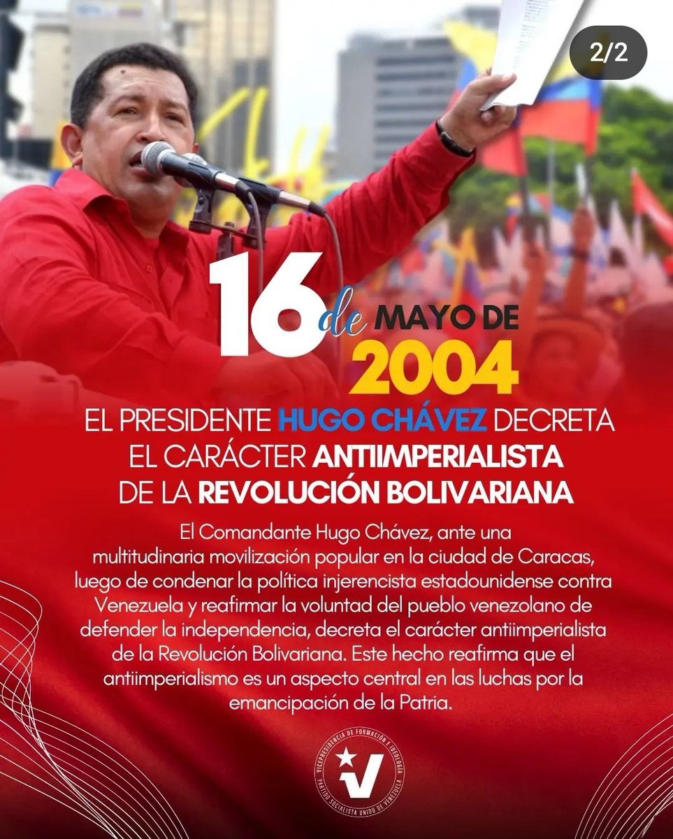 #16demayo 
#VivaChavez
#Venezuela
#LeerDescoloniza