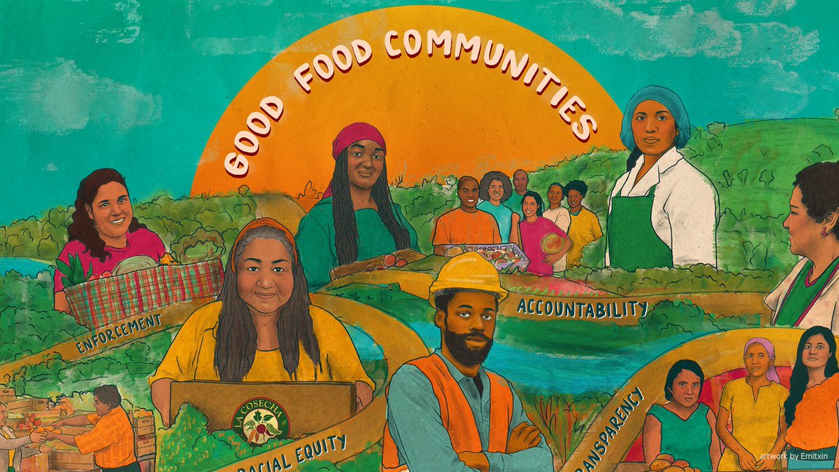 Public institutions spend BILLIONS of taxpayer dollars on food each year. That money mostly goes to a handful of corporations. What if we spent it on businesses that share our values instead? That's the thesis of "values-based procurement." 

Learn more:
bit.ly/foodjusticerep…