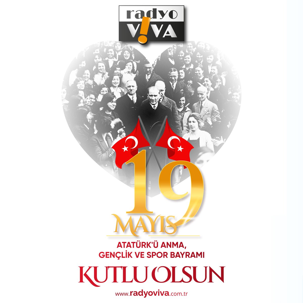 Bugün Türk Milleti'nin bağımsızlık ve özgürlük umutlarının inanca dönüştüğü, kurtuluş ateşinin yakıldığı ve aydınlık bir geleceğe olan inancın kuvvetlendiği gün. 19 Mayıs Atatürk'ü Anma Gençlik ve Spor Bayramı kutlu olsun.
#19Mayıs #AtatürküAnmaVeGençlikVeSporBayramı #Bayram