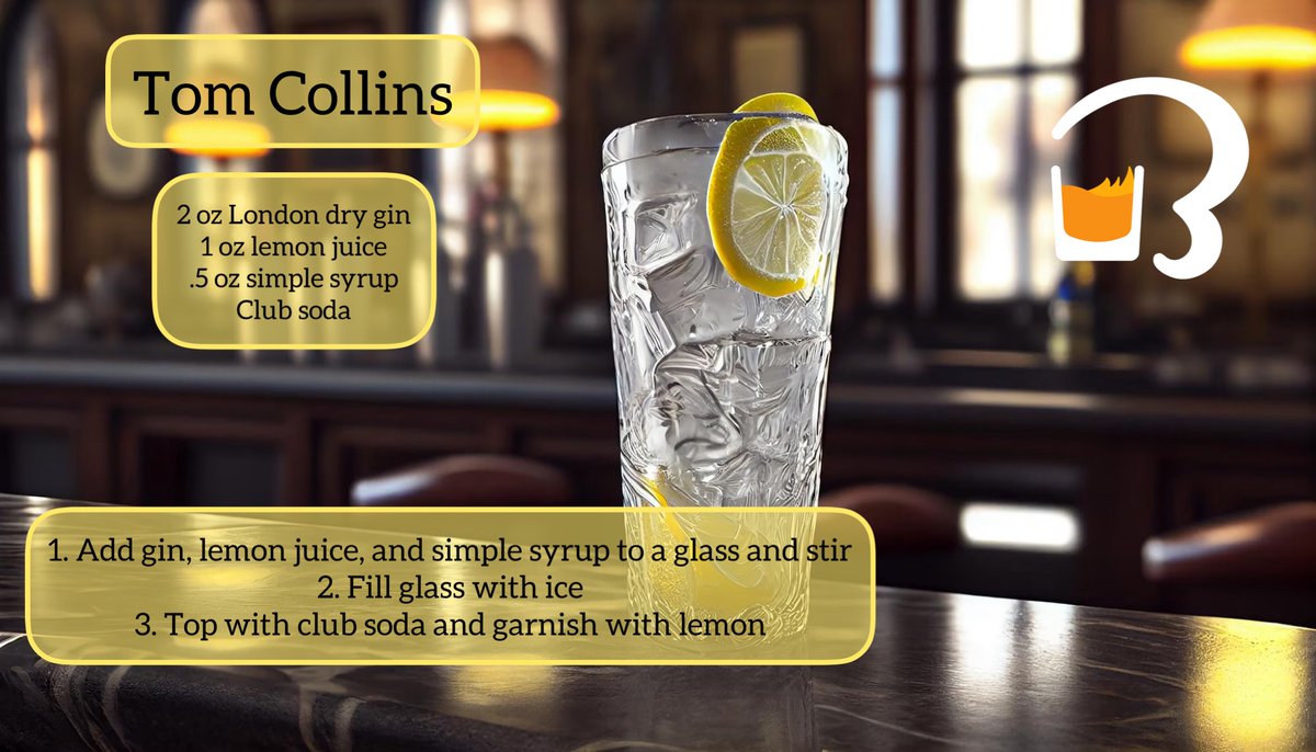 RealBarBook's tweet photo. Cocktail of the Day - Tom Collins
#cocktailoftheday #TheBarBook #VeteranOwned #sharethispost #indulgentexperiences #realreviews #localfavorites #drinkdiscoveries #FlavorProfile #liqour #cocktailjournal https://t.co/pzLhtwdQY2