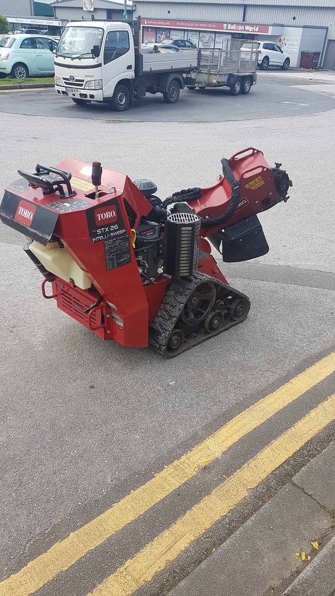 Our  <a href="/toro_uk/">Toro UK</a> STX 26 ready ready to leave our <a href="/GGM_Ltd/">GGM Group Ltd</a> Haydock depot to go out on hire again . Contact us for all your hire requirements .
ggmgroundscare.com/hire.html