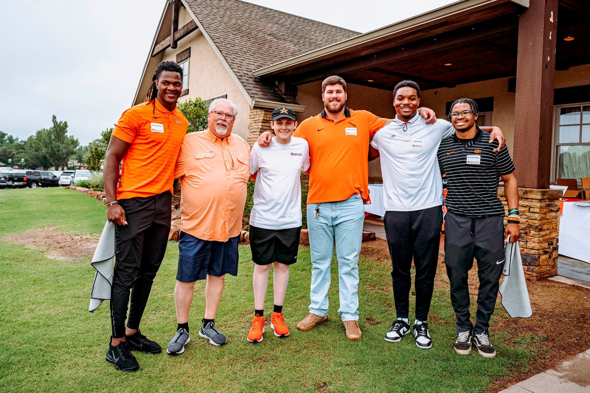 baoktiger's tweet photo. Reflecting on @OSUCvCGolf 2023 Tourney
- Passed $1mm fighting #Cancer
- Witnessed amazing people doing amazing things fighting #KidsCancer 
- @CowboyFB building #Gentlemen &amp; #Leaders
- #Grateful I'm part of it
- @OSUAthletics #WellDone
- My girls #GotMe !

#GoPokes #CancerSucks https://t.co/KayTxPR4oF