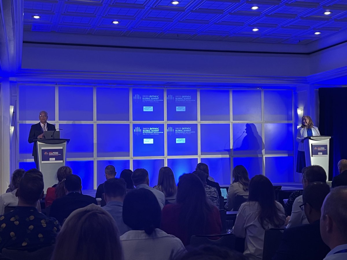 So it begins…#amecsummit ⁦⁦<a href="/AmecOrg/">AmecOrg</a>⁩.  Looking forward to an incredible day of content.