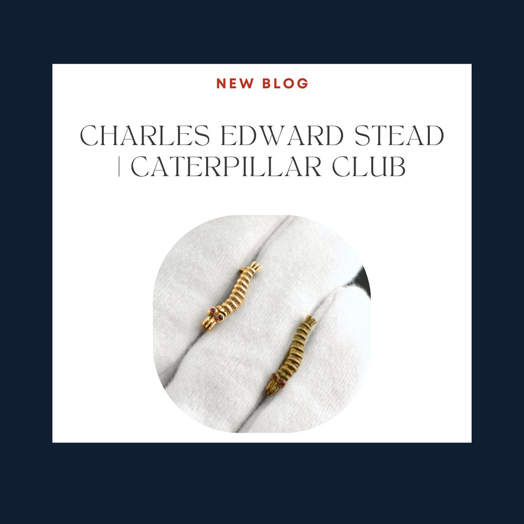 FellowsAuctions's tweet photo. Lot 594 in May's Monies, Medals and Militaria auction is a pair of Caterpillar Club brooches awarded to the same person. 

These two Caterpillar Club badges are engraved with the name C. E. Stead, who we believe to be Charles Edward Stead.

Read more ➡️ https://t.co/pi1ezQbdaC https://t.co/1P95iqA5gL