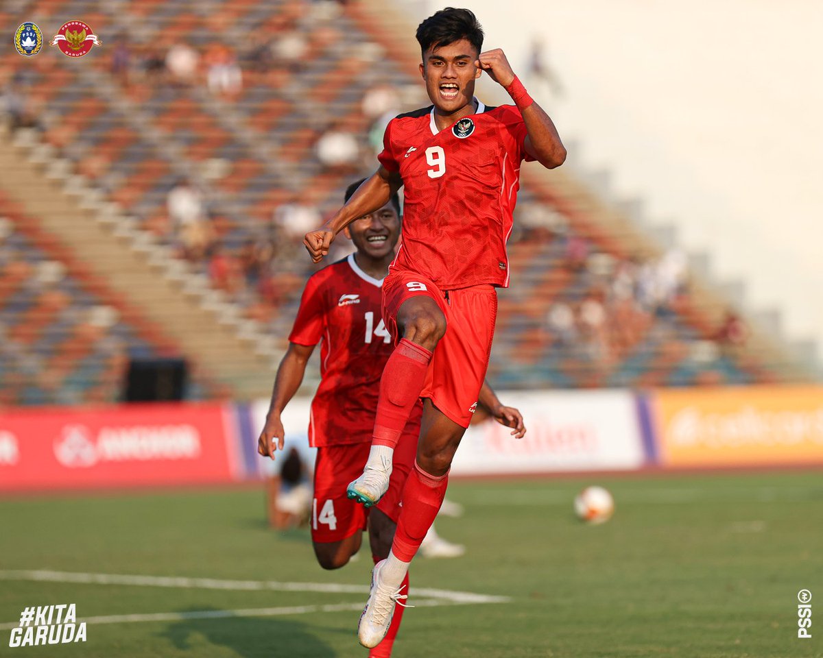 #SeaGames
HT : Indonesia 2-0 Thailand

⚽ Sananta 21' 45+4'

Apakah mungkin.. 😭
