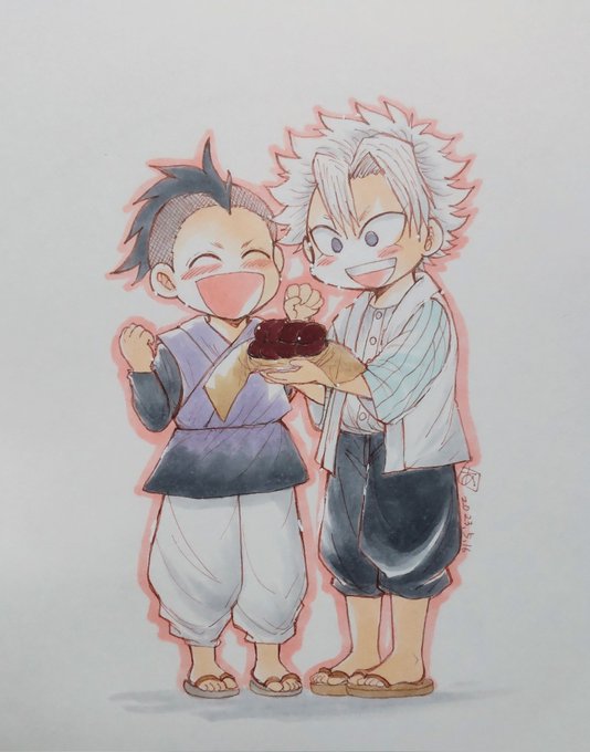 兄ちゃんの大好きなおはぎだ! みんなで一緒に食べような!