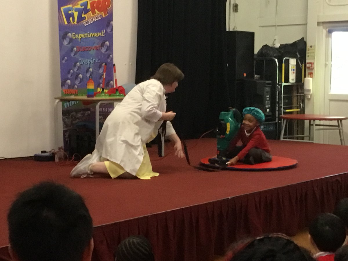 We had a fantastic science assembly this morning and now the race is on to join our new science club.