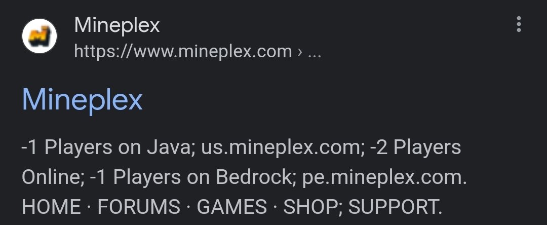 ShapedInternet's tweet photo. RIP Mineplex 🧡 https://t.co/6nEx83nKBc