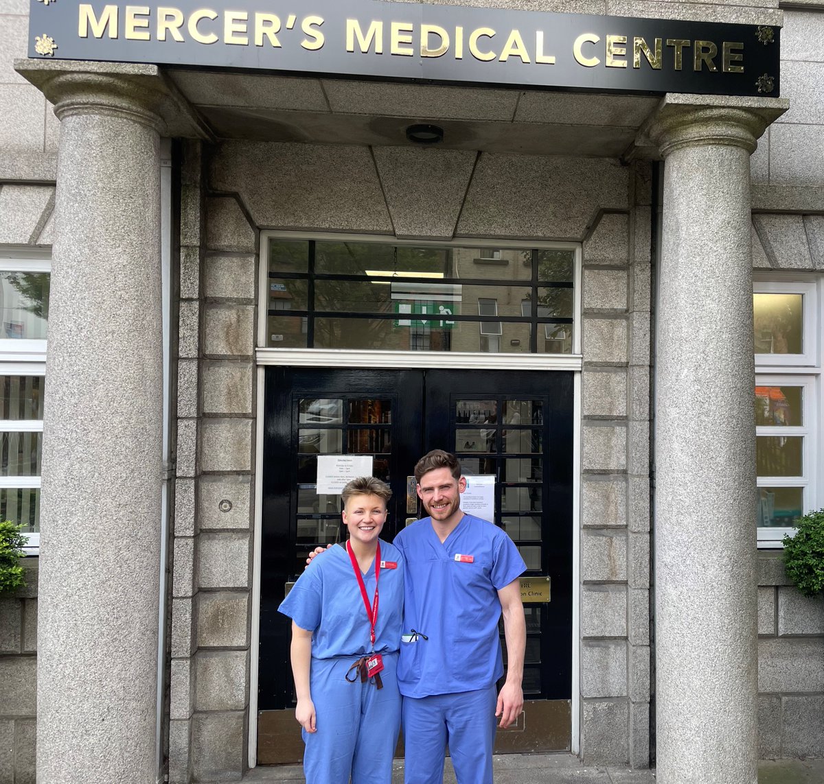 Our year 2 PA students have kicked off their General Practice rotations this week! 👩‍⚕️🧑‍⚕️
@sbrannigan98 and @I_Footlong outside their placement at @MercersMedical this afternoon. 

GP rotations allow #PAstudents to learn and interact with a diverse range of patients day-to-day.