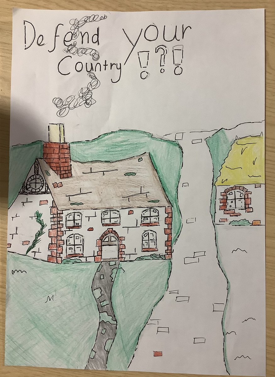 HarborneAcademy's tweet photo. Some fantastic WW1 recruitment posters designed by some of our year 7s in English Plus. 
#worldwar1 #englishplus #posters #recruitment https://t.co/S8JqVUwPd0