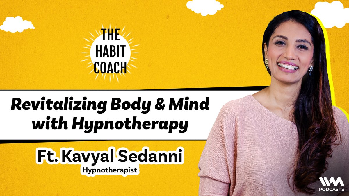 IVM Podcasts (@ivmpodcasts) on Twitter photo What is hypnotherapy? Is it similar to hypnosis?
Join <a href="/Ashdindoc/">Ashdin Doctor</a> on The Habit Coach as he talks to Hypnotherapist <a href="/kavyalsedani/">Kavyal Sedani</a> about the depth of the therapeutic practice, dispels common misconceptions and sheds light on its inner workings.
ivm.today/3MbLO4b What is hypnotherapy? Is it similar to hypnosis?
Join <a href="/Ashdindoc/">Ashdin Doctor</a> on The Habit Coach as he talks to Hypnotherapist <a href="/kavyalsedani/">Kavyal Sedani</a> about the depth of the therapeutic practice, dispels common misconceptions and sheds light on its inner workings.
ivm.today/3MbLO4b