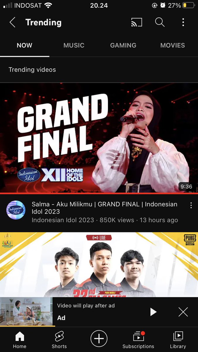 GUYS SALMA TRENDING 1 YA ALLAH GEMETERRRRRRR AKU MILIKMU TRENDING 1!!!!!