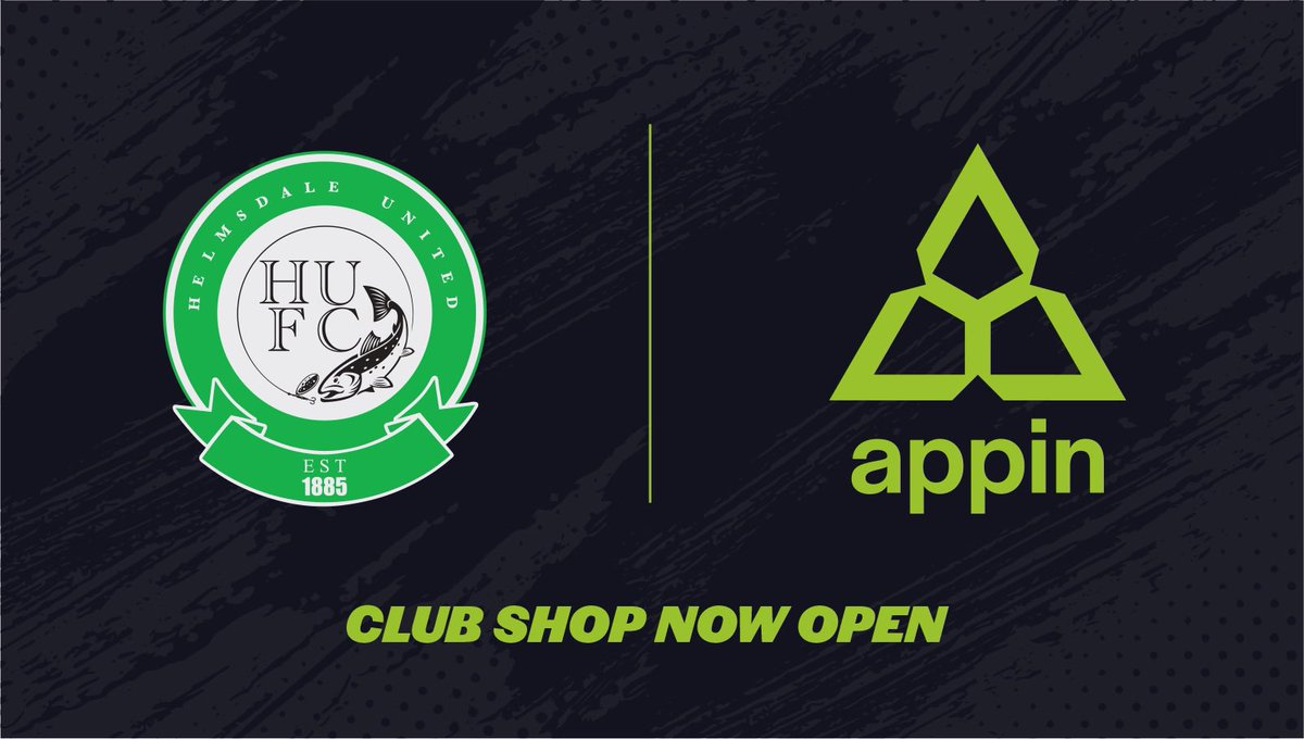Our club shop for the new home strip and goalkeeper strip is now open - 

clubshop.appinsports.com/helmsdale-unit…

The link to our other shop for purchasing tracksuits and training tops is in our Twitter bio or on our Facebook page.