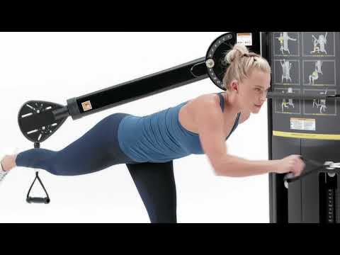 ResolutionFITNS's tweet image. The #Freemotion Genesis Dual-Cable Cross enhances strength. Allows users to perform movements that mimic daily activities. The open design makes it #WheelChairAccessible &amp;amp; welcoming for all fitness users. Visit ResolutionFitness.ca for details - youtu.be/1Ipji8kOGcA