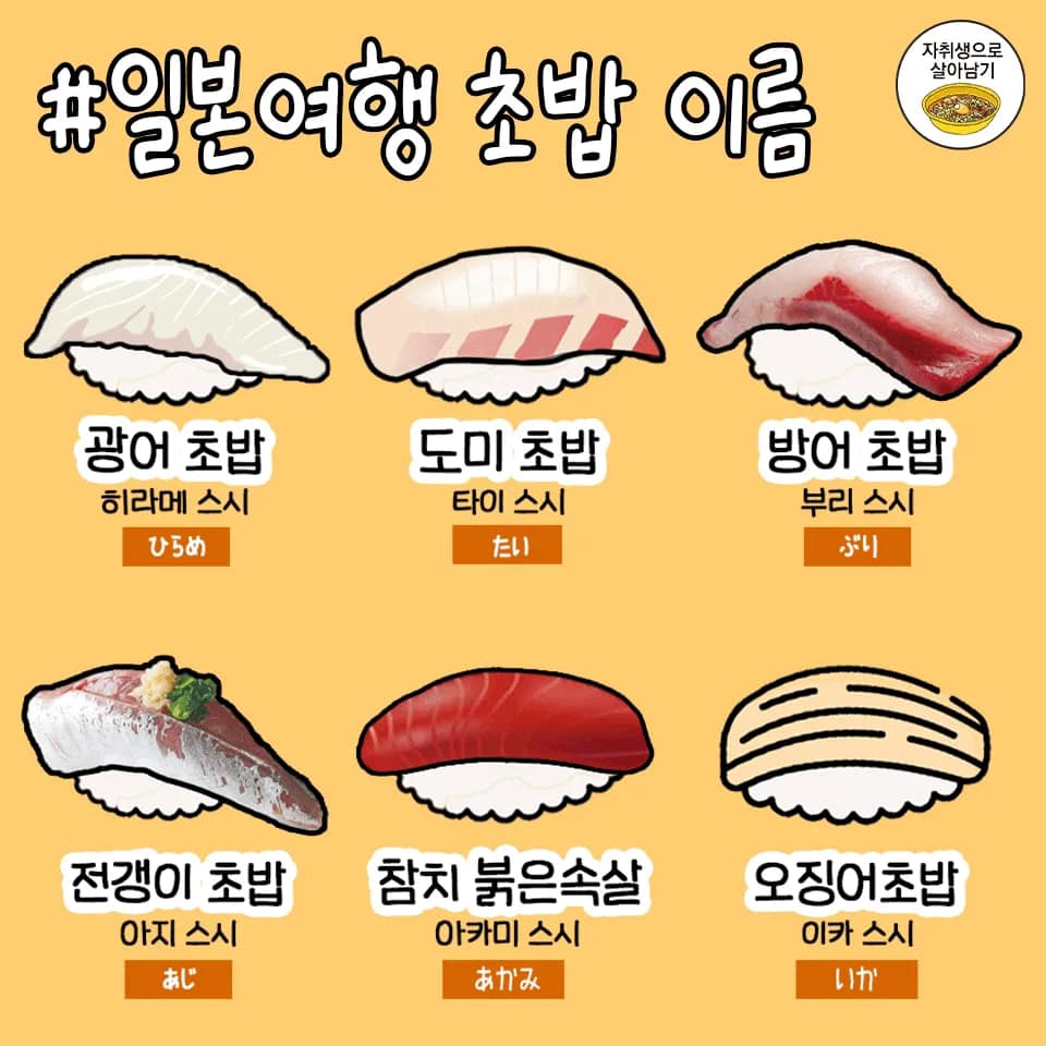 ccxxnks1's tweet photo. 일본여행 가기전에 알아두면 좋은 초밥 종류
+ 초밥 먹는 방법! 타래 https://t.co/XTC9c6zDFN