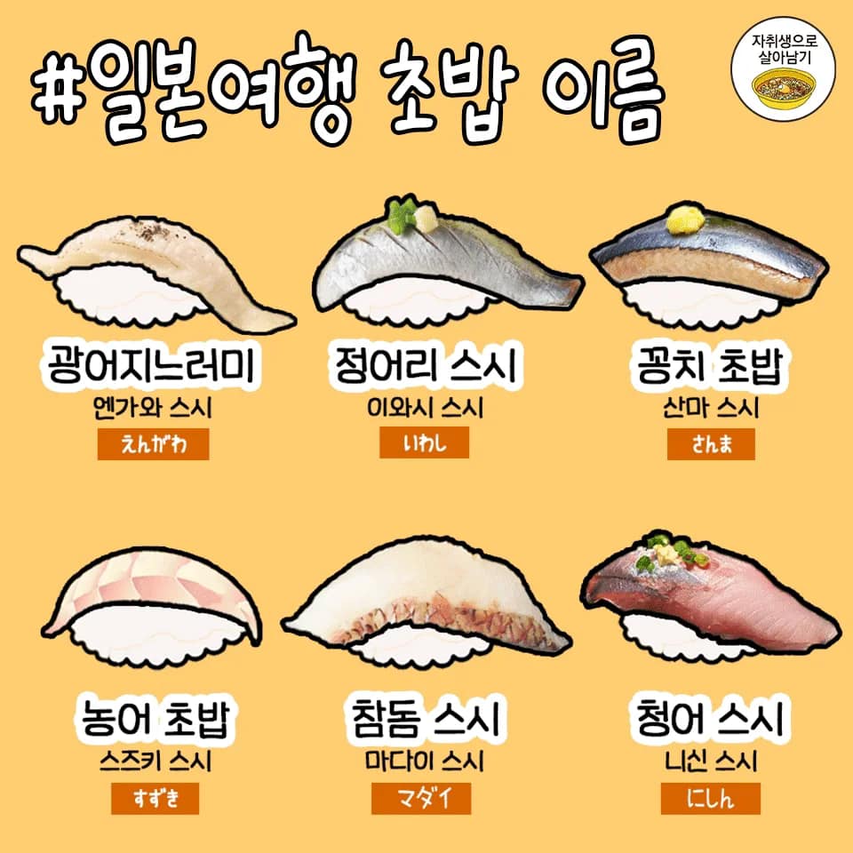 ccxxnks1's tweet photo. 일본여행 가기전에 알아두면 좋은 초밥 종류
+ 초밥 먹는 방법! 타래 https://t.co/XTC9c6zDFN