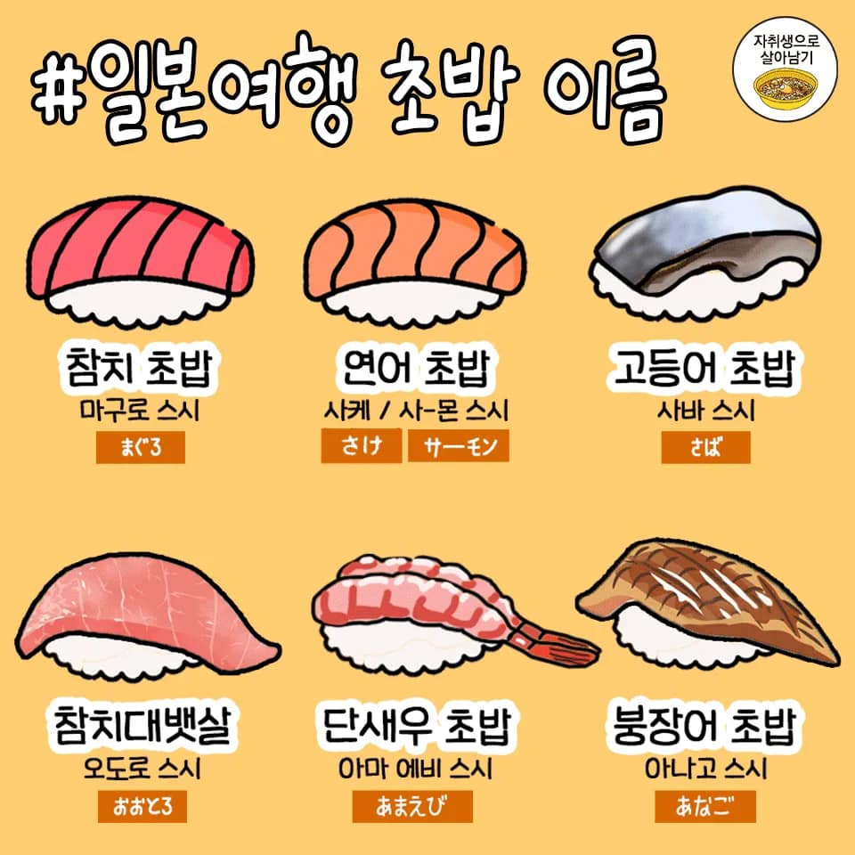 ccxxnks1's tweet photo. 일본여행 가기전에 알아두면 좋은 초밥 종류
+ 초밥 먹는 방법! 타래 https://t.co/XTC9c6zDFN
