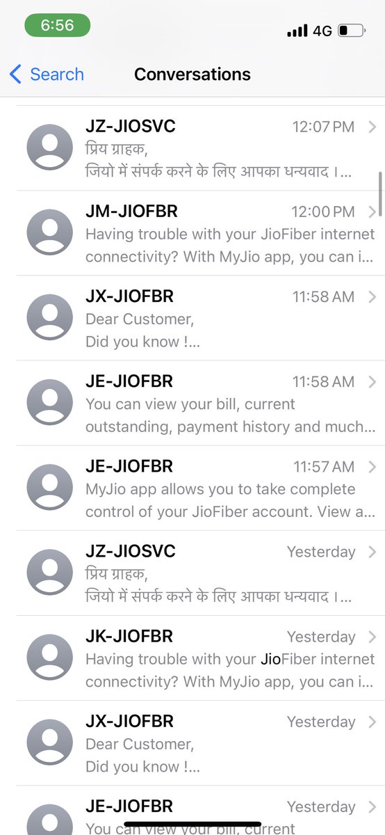 iamrishabgoyal's tweet photo. Their field team. On top of it i have been receiving more than 100 sms from Jio on the advertisement of MyJIO app which is basically useless. I really need the fiber to be up and running I hope this tweet helps me out reaching correct authorities of @reliancejio @jiocare. https://t.co/EpTV8vUyyv