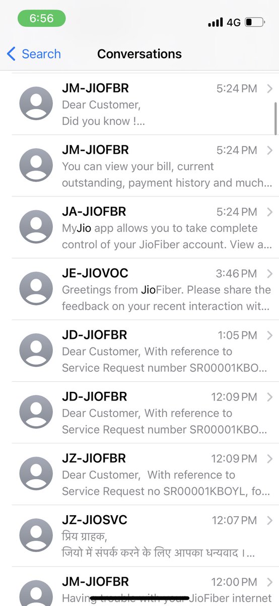 iamrishabgoyal's tweet photo. Their field team. On top of it i have been receiving more than 100 sms from Jio on the advertisement of MyJIO app which is basically useless. I really need the fiber to be up and running I hope this tweet helps me out reaching correct authorities of @reliancejio @jiocare. https://t.co/EpTV8vUyyv