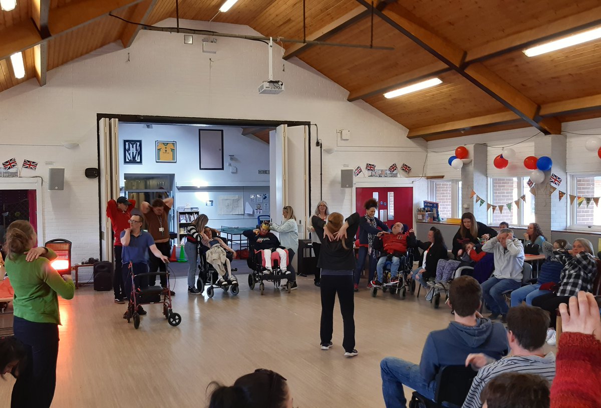 The energy in this space was so good! @DanceCahoots held a drop in workshop at @imatter_tweet in Dereham the other week and it was great seeing everyone getting involved. #artsforall #inclusivedance @sensecharity