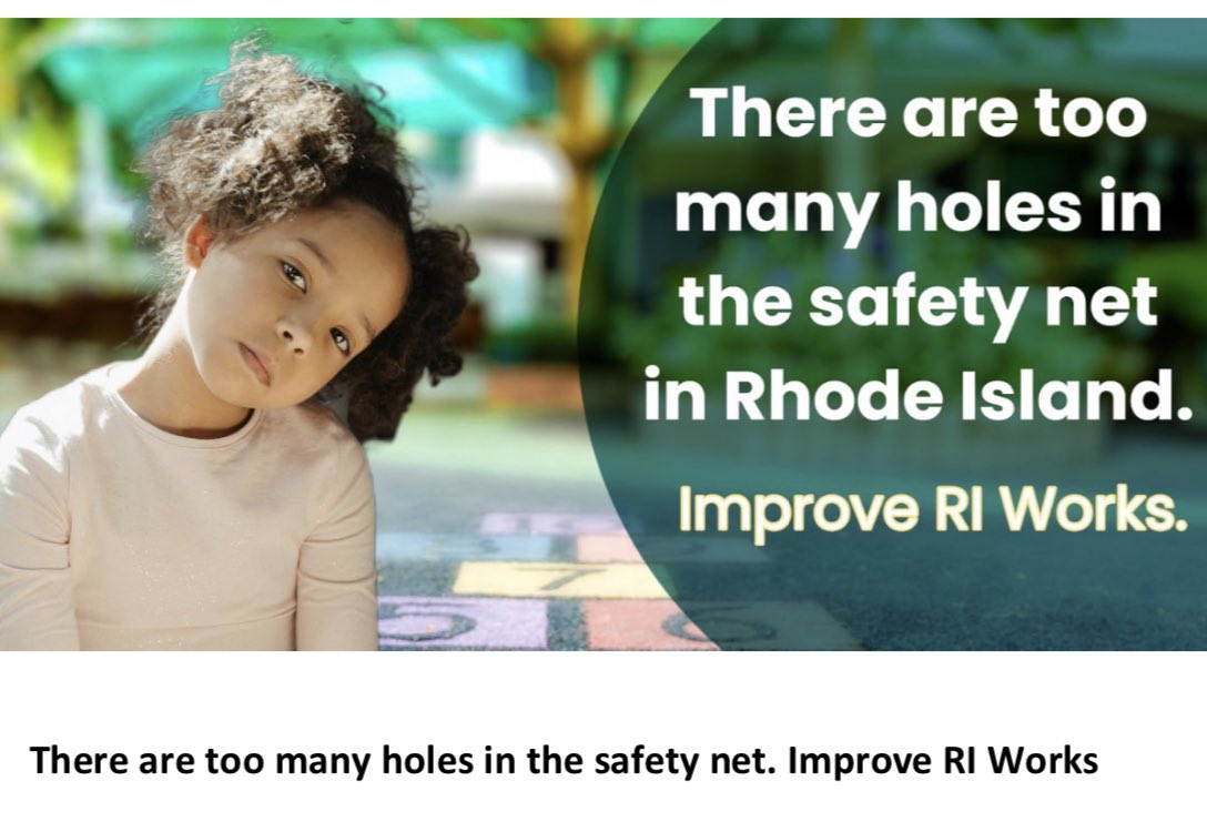 This Thursday, @MelissaMurrayRI bill S227 will be heard at the Senate Finance Committee. 72% of RI Works beneficiaries are children &amp; 38% of these children are &lt; age 6. Improve RI works and help end deep child poverty. Pass S-227.