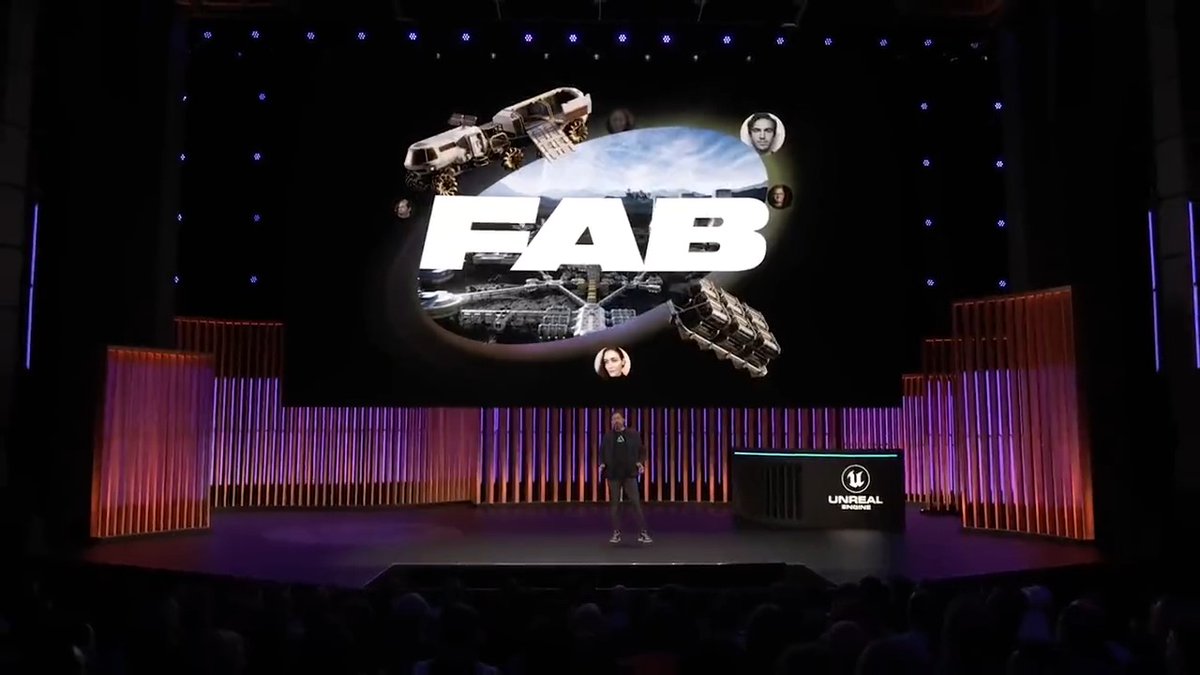 Unreal engine on twitter be sure to follow fab for updates on the