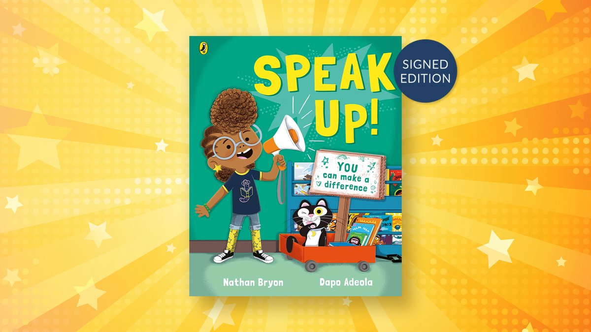 Rocket returns in the third effervescent picture book from the Waterstones Children's Book Prize-winners @NathanBryon and @DapsDraws, in which our irrepressible heroine organises a peaceful protest against the closure of her local library. SIGNED Edition: bit.ly/3MFVZQ5