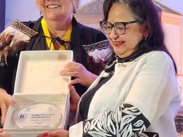 joseant17669177's tweet image. Como esa llamaba ese &quot;gran&quot; premio que le dieron a la presidenta del poder judicial era algo asi como de derechos humanos 🤔 su hipocresía no tiene límites #ElPoderJudicialEstaPodrido