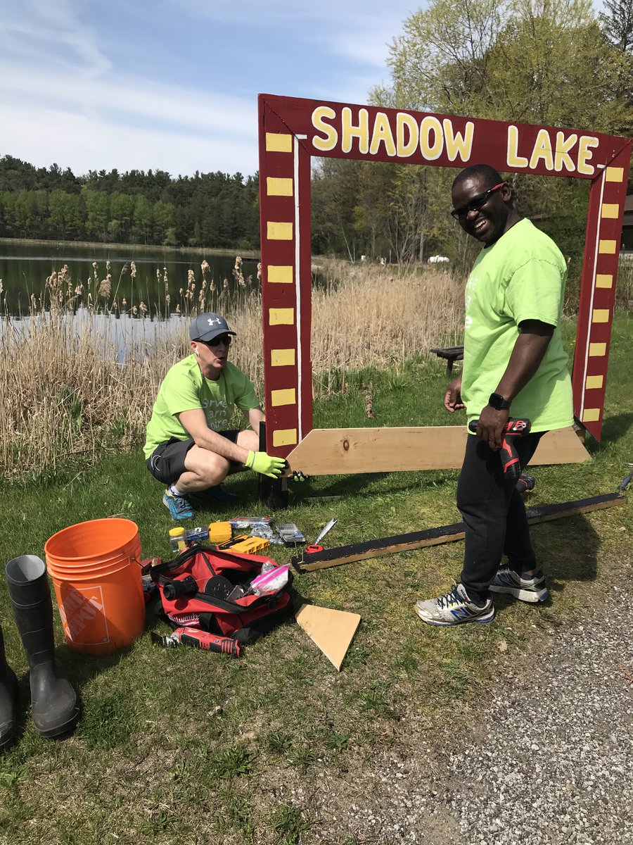 ShadowLakeCtr's tweet photo. Last week, VMWare was at SLC! We're grateful for this team of corporate volunteers who come out annually to prepare the camp for our summer program. 🌲🌞 Many thanks to @pnear for organizing another great crew! 👏#VMWareFoundation #CorporateVolunterism #CitizenPhilanthropist https://t.co/D8tqPTuFKA