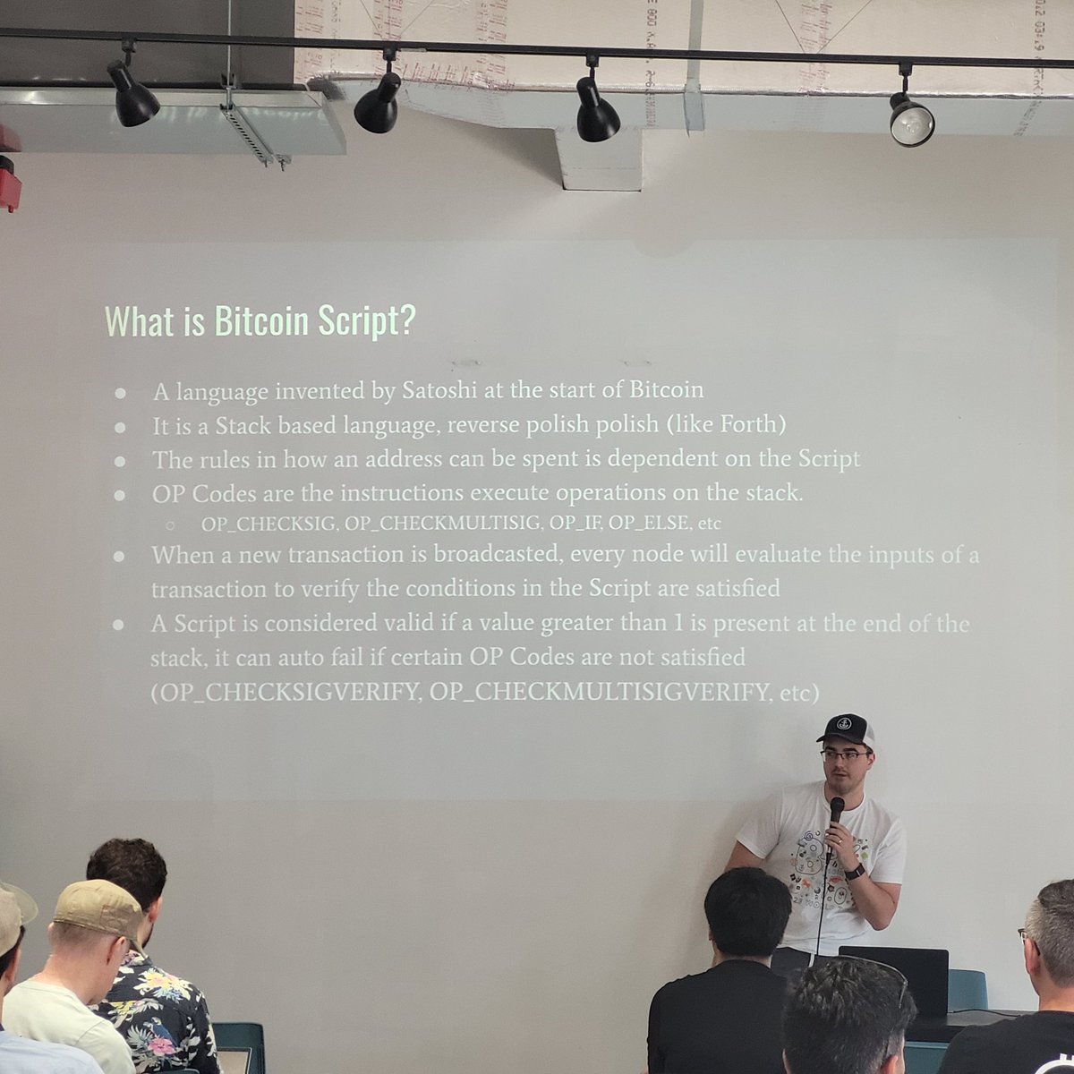 pleb.fi is kicked off!

it's the best technical track all Bitcoin Miami week, so if you're jonesing for more dev content we can always fit another pleb or two, dm for details if interested