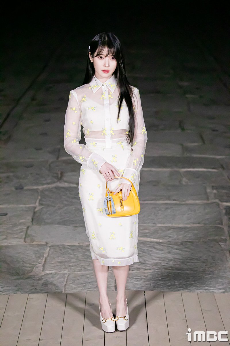 Trang phục tham dự sự kiện của IU nhận được lời khen vì sự thanh lịch, tinh tế.