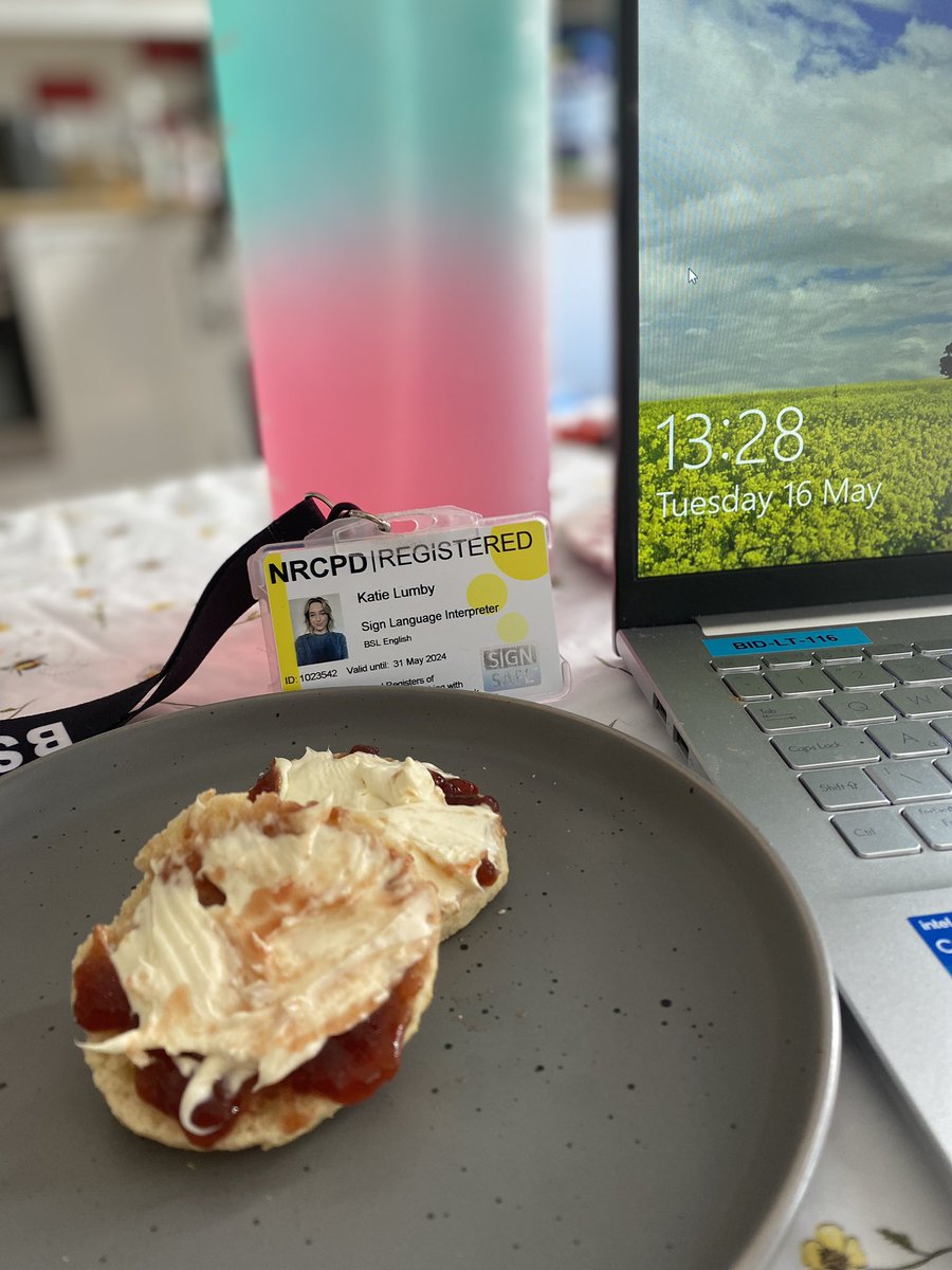 katiegween's tweet photo. I mentioned a couple of weeks ago I awaited news from my university lecturers regarding my @NRCPD registration…well it was positive! 🤩 I think @SarahBown12 will understand this photo very well 😝 thanks to the whole team at Wolves uni 🤍 @ThaisaHughes @SprattBSL @drcastone https://t.co/baD1Ak3jzx