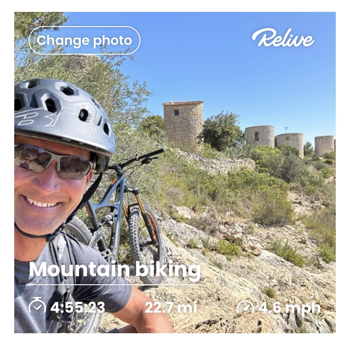 DirkBrandPC's tweet photo. Fantastic & crazy bike ride! Grenadella >Montgo >Cabo Antonio >Monte Javea. So much fun and sooo exhausted 😴 🙏😎💪👍👏🤪 #grenadella #montejavea #montejavea #mtb #montgo #caboantonio #mountainbike #downhill #ibiscycles #fun #exhausted #fitness #fitnessmotivation #spain #spain🇪🇸 https://t.co/AwChtkrGQd