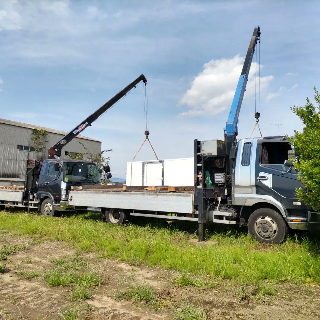 匝瑳市】2部屋コンテナ 高さあり (No.Y-226) 長さ約610cm×幅228cm×高さ