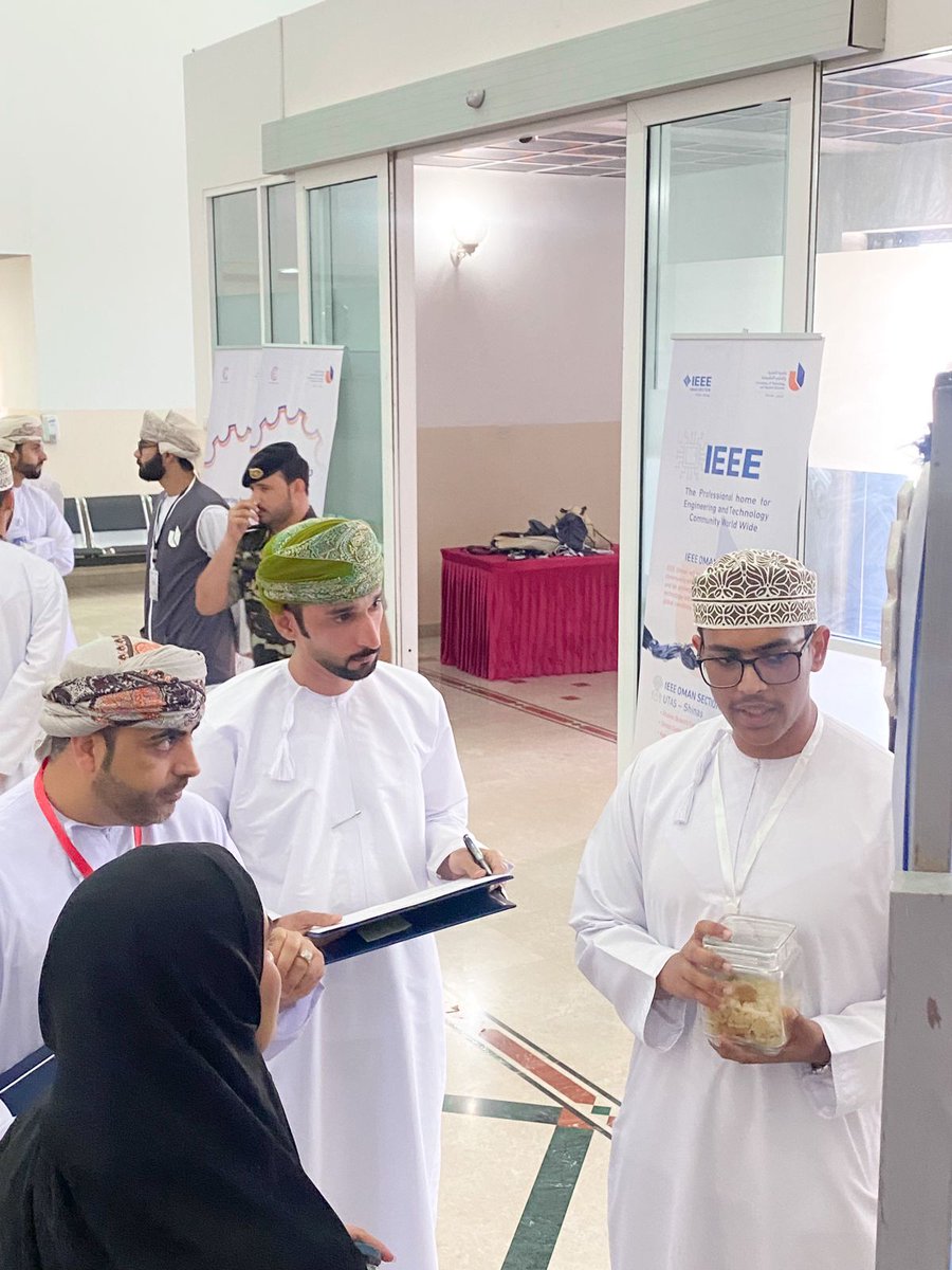 JindalSteel_Om's tweet photo. #Jindal_Shadeed participated in the #Engineering_Day held at the University of Technology and Applied Sciences-Shinas, by sponsoring the event and evaluating the projects participating in the competition
#utas_shinas
#omanmohe
#batinahn_gov https://t.co/2Cetnox4jL