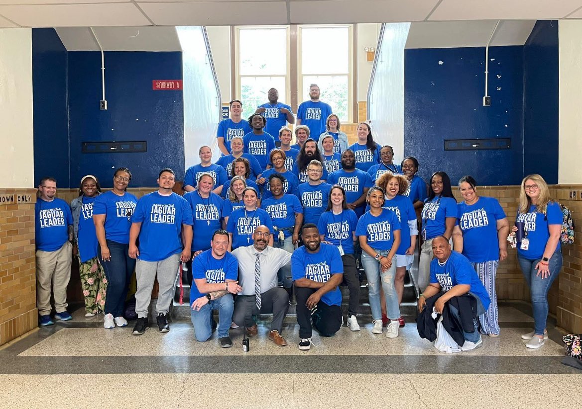 These people do the WORK every day at LJTMS! Couldn’t be more proud to be a part of this work family💙🐆
#roarjagsroar