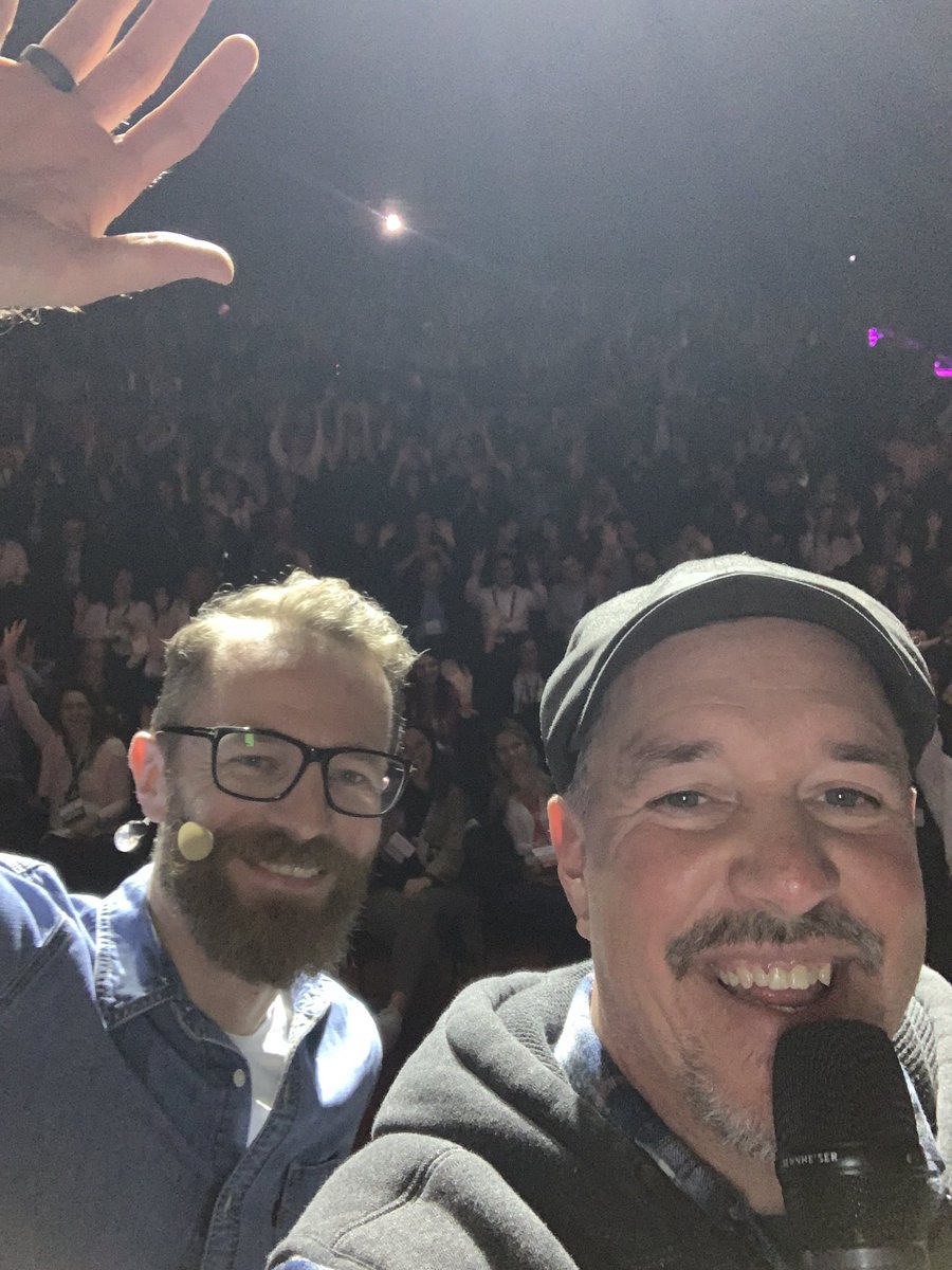 johnatwhop's tweet photo. Me and 1,000 of my friends talking about @Techstars @podimconference #podim #Slovenia https://t.co/KpJdVdYgF2