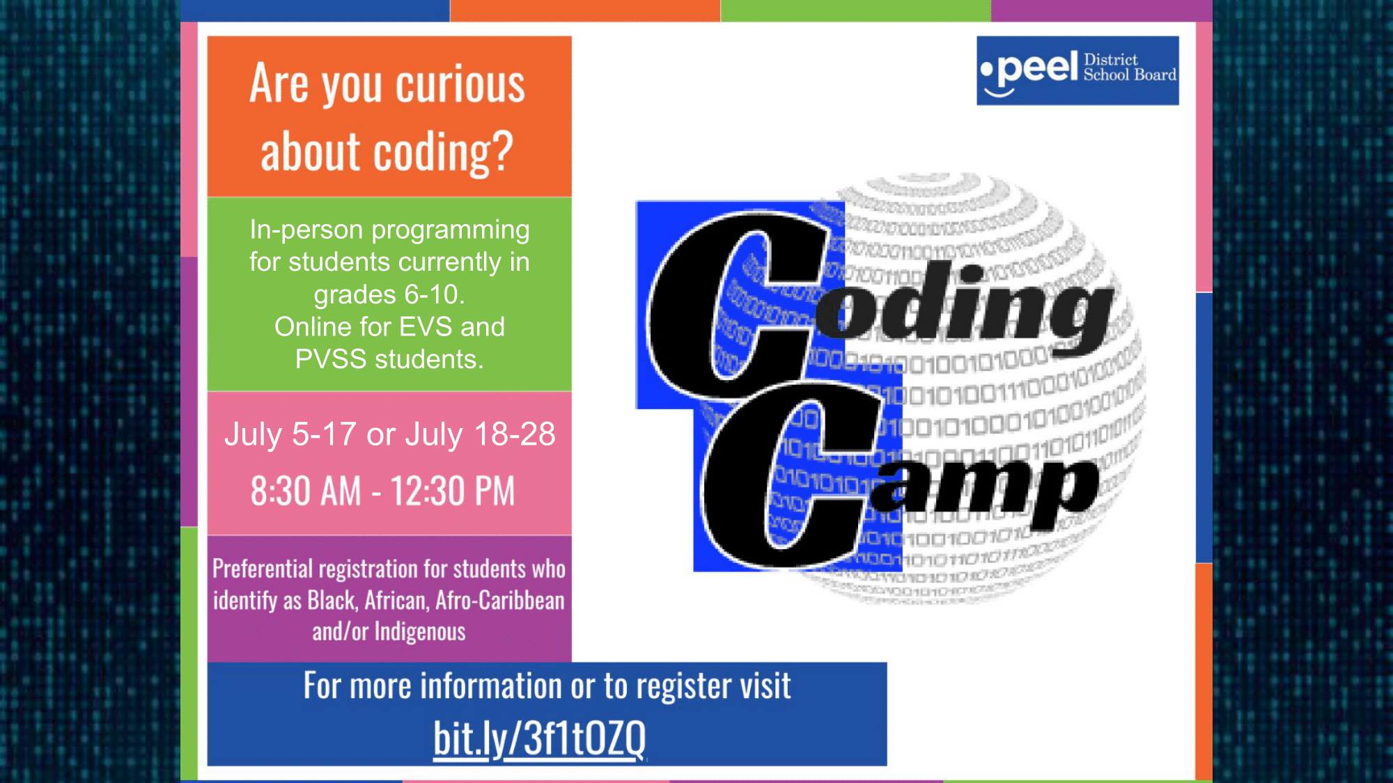 Peel District School Board on Twitter "For all PDSB middle school