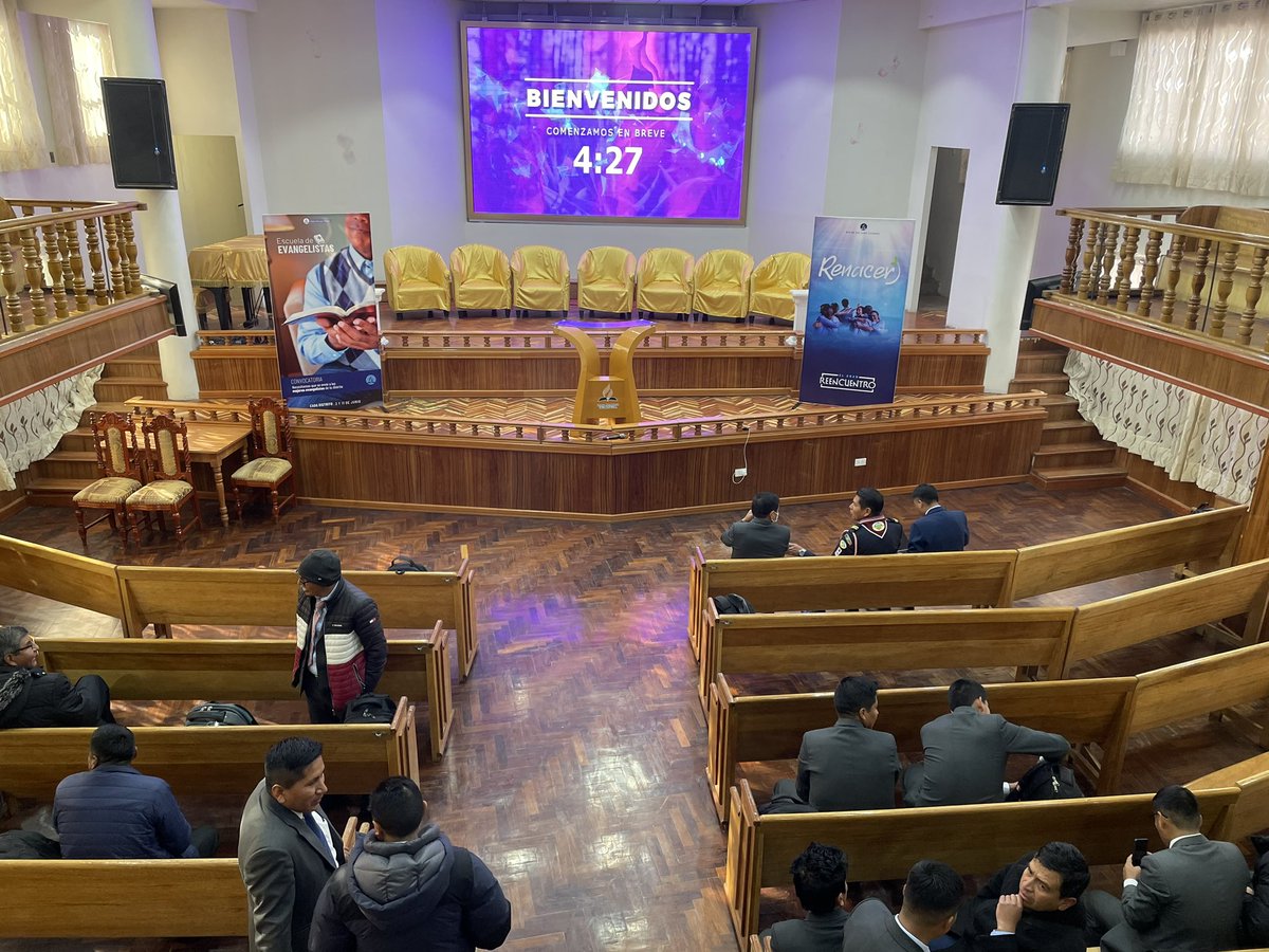 Comenzamos nuestra Reunión de Pastores en la #MLT2023 listos para continuar #DiscipulandoconPasion y prestos para servir a Dios. #AdventistasUPS #PastoresconPasion #TestimoniosparalosMinistros