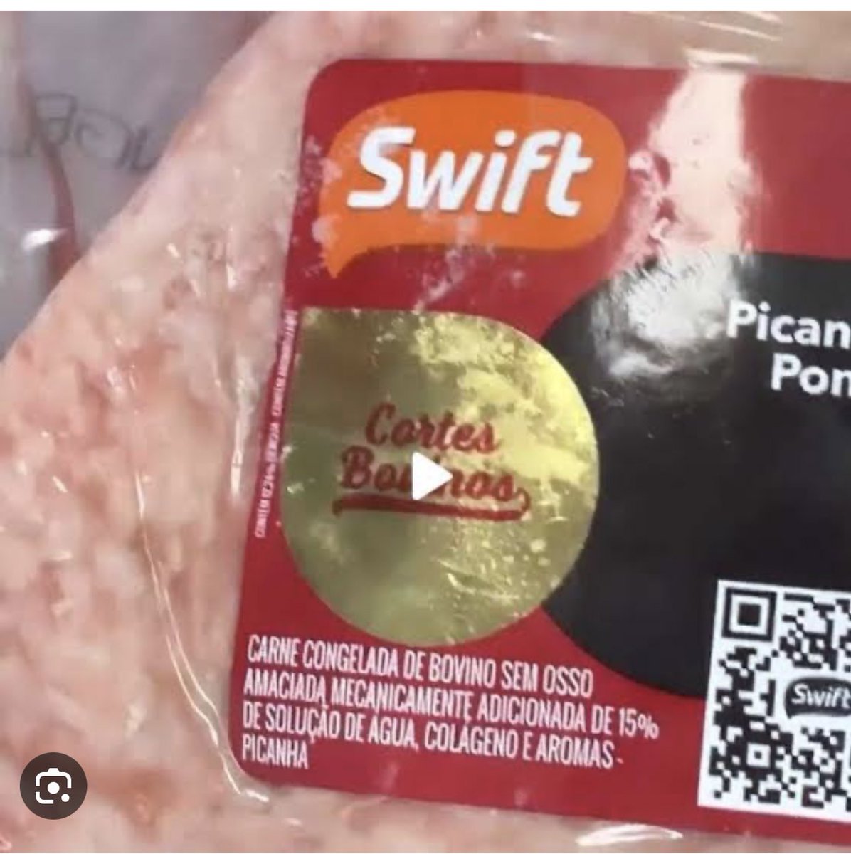 Docacsc's tweet photo. @lazarorosa25 @LulaOficial Ai sua carne mais barato, adicionada de 15% de agua. Ahhahahahaha https://t.co/b4Zfd29P9Q