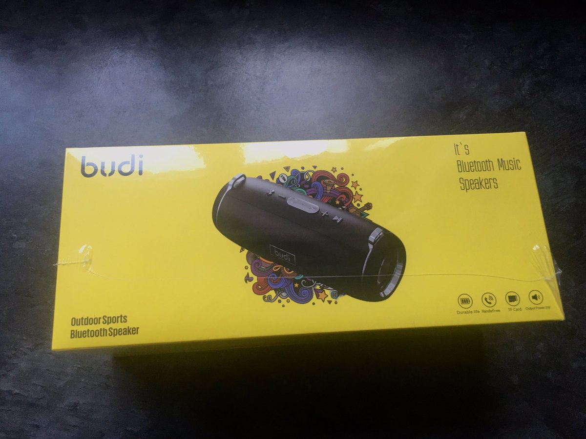 phones2laptops's tweet photo. Budi Sports Outdoor Bluetooth Speaker ( Model SP02). Now available at amazing prices. Visit: https://t.co/OJSjOxJ8sM #bluetoothspeakers #speakers #AUDIO #audios #sounds https://t.co/LfRRAGThsj