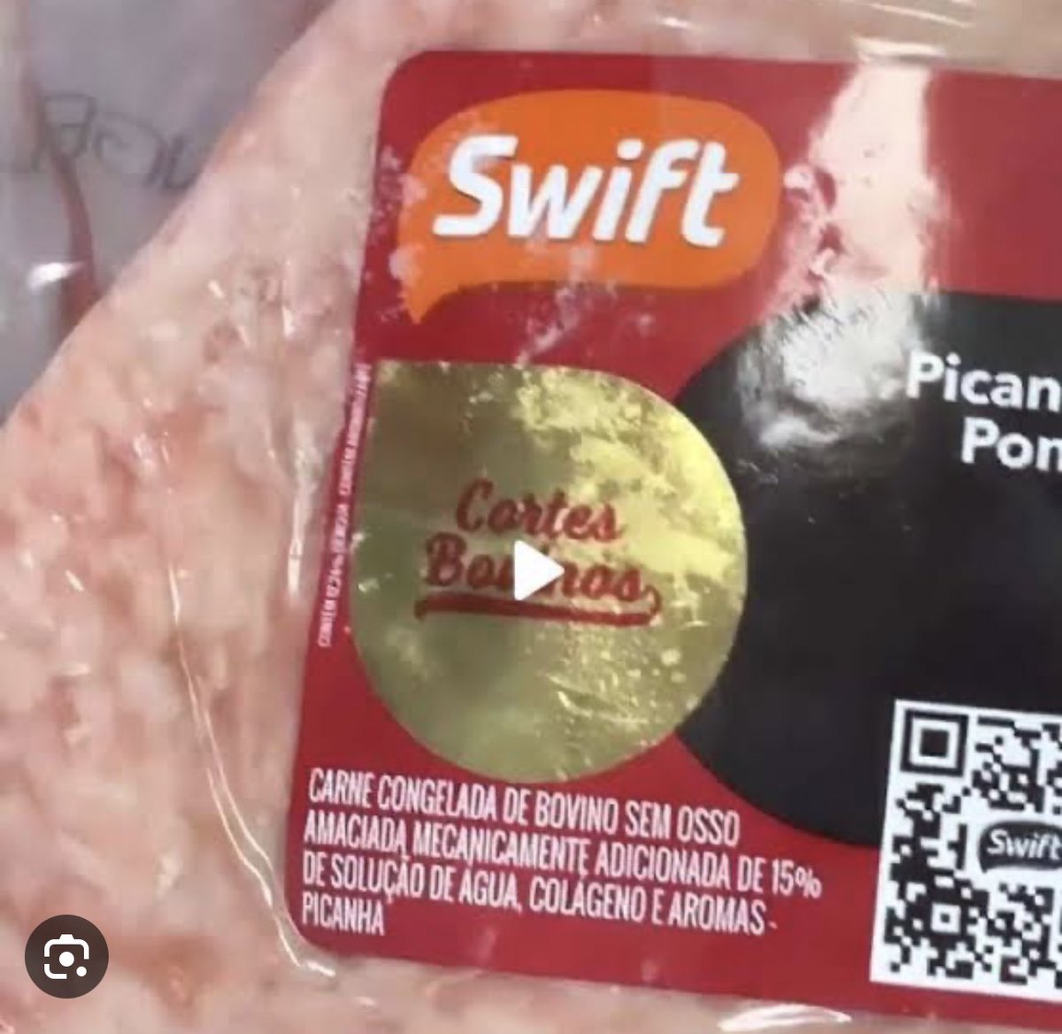 Docacsc's tweet photo. @giodoshake29291 @lazarorosa25 @riomadureira @LulaOficial Picanha com 15 % de agua. Heheh https://t.co/w6xFsnJkGg