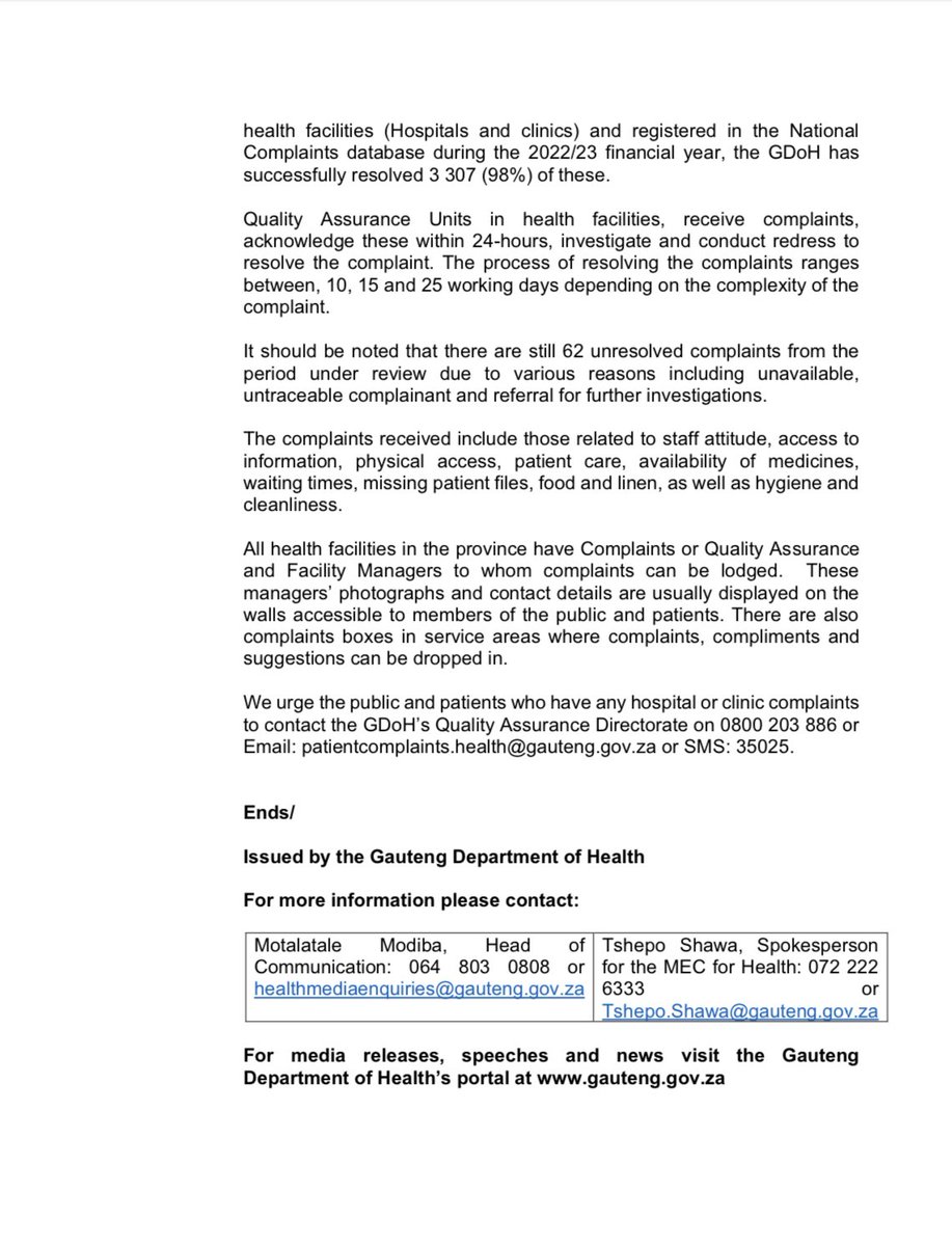 GautengHealth tweet picture