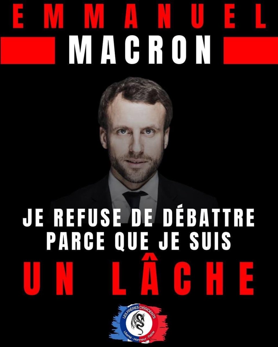 Il ne faut plus accepter ce menteur compulsif 😡
#macronontemmerde
#MacronMenteur #MacronEstUnPsychopathe #MacronMalade #MacronMassacreSonPeuple #MacronTrouDuCul 
#MacronDémission