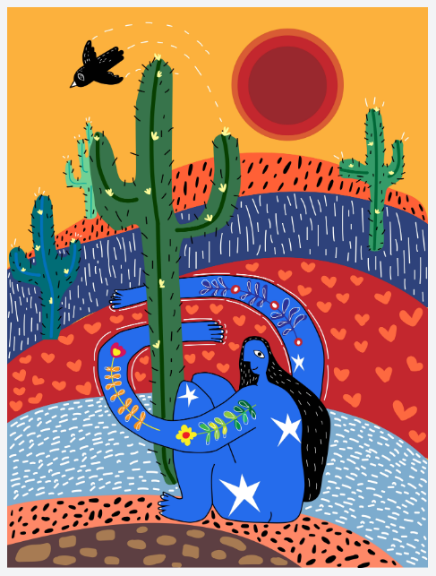 Ariel_is_back's tweet photo. Don't hold your trauma by @MtnRasika 
Collected via @exchgART 

You should check out this artist's work. The strokes, the colors, are perfect! Proud to have this 1/1 in my collection ❤️

Check out the series: https://t.co/HqVziik2Dq