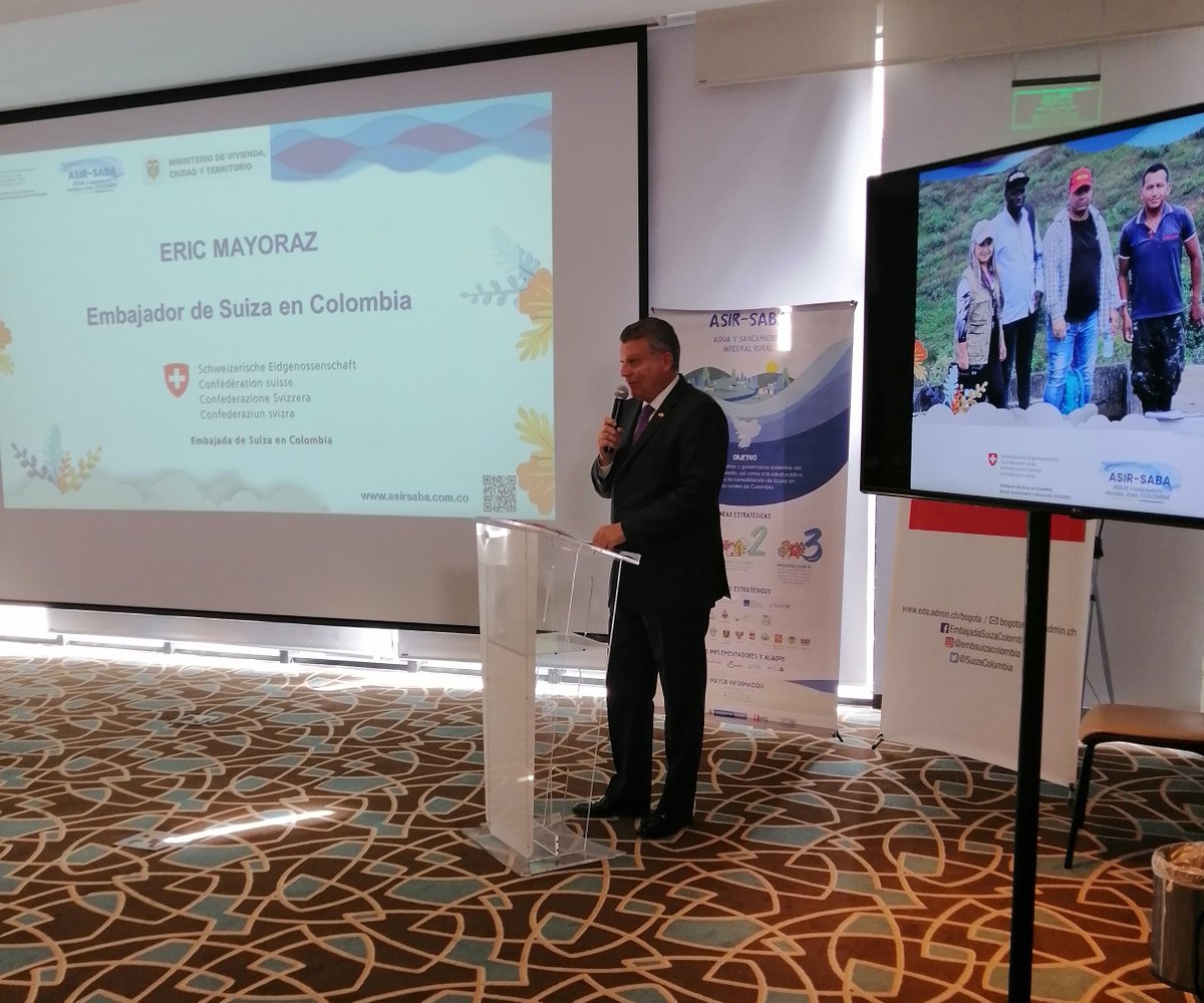 Embajada de Suiza en Colombia tweet media