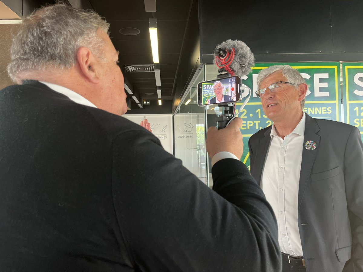 SPACERennes's tweet photo. 🎤 Des interviews à retrouver prochainement dans les médias ! 🤗 #SPACE2023 https://t.co/5qp1ZHEj73